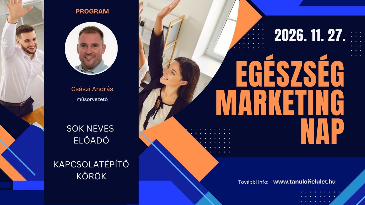 III. Egészség Marketing Nap 2026. november 27.