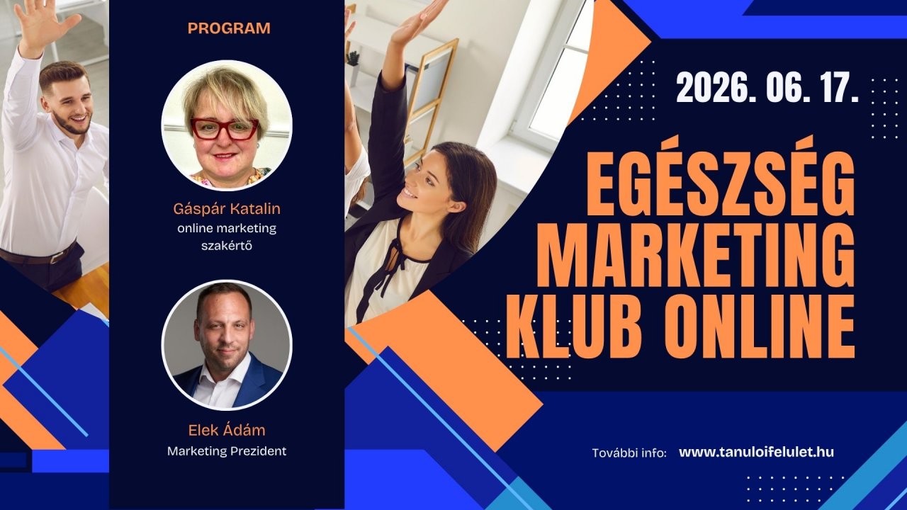 Egészség Marketing Klub Zoom 2026. 06. 17.