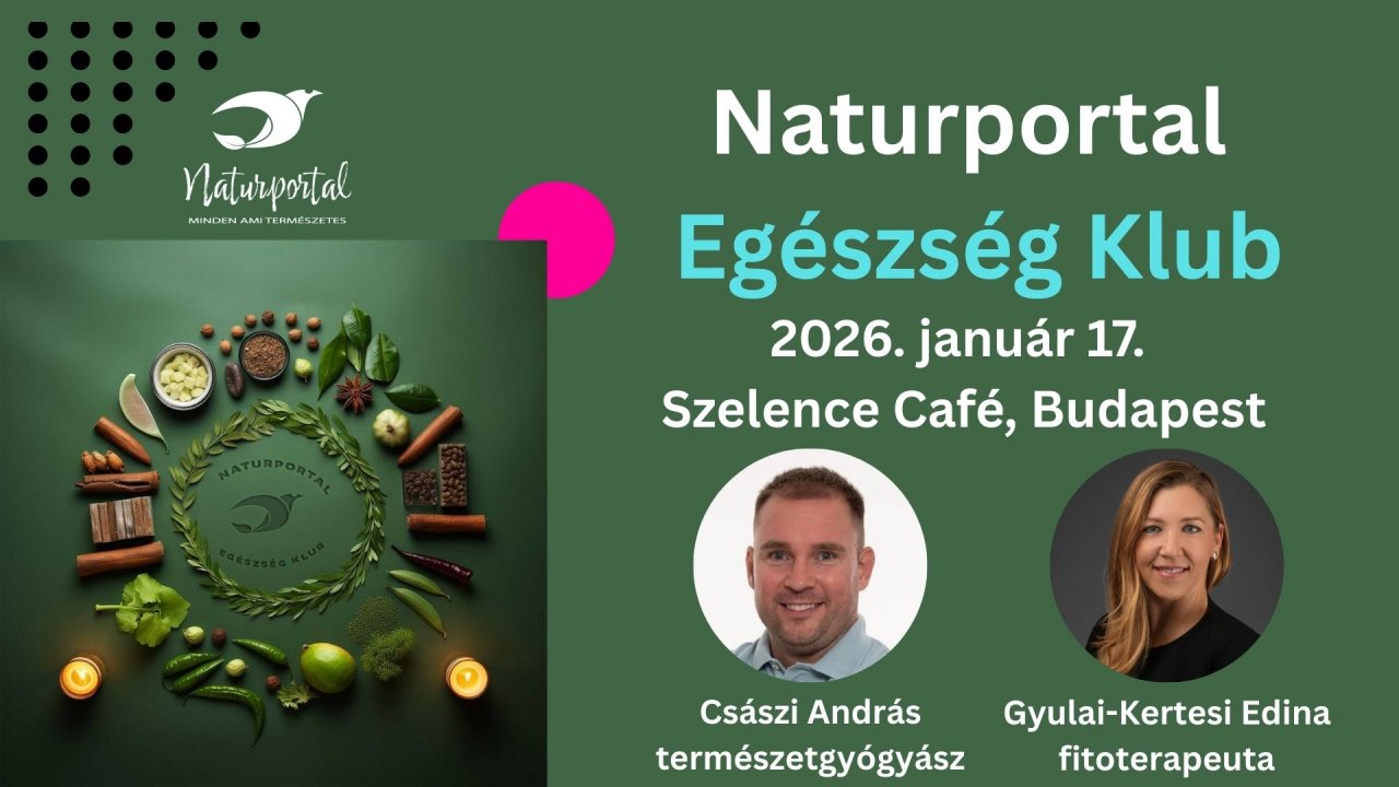 Naturportal Egészség Klub 2025. január 17.
