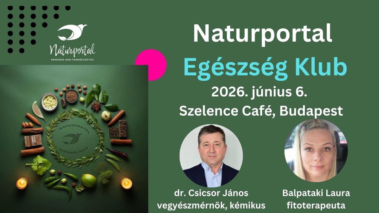 Naturportal Egészség Klub 2026. június 6.