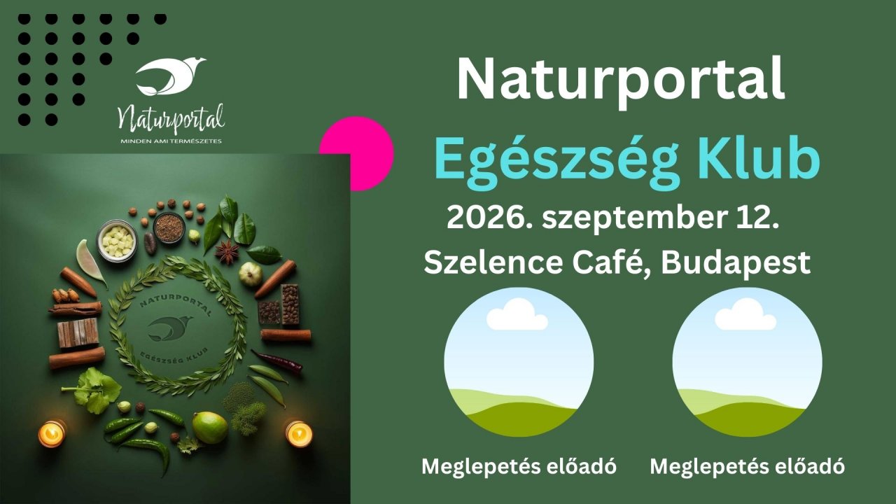Naturportal Egészség Klub 2026. szeptember 12.