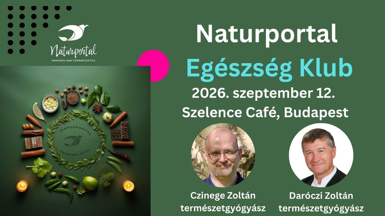 Naturportal Egészség Klub 2026. szeptember 12.